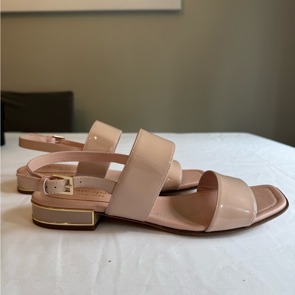 Kate Spade New York Merritt Patent Leather Slingback Sandals - Picture 3 of 10